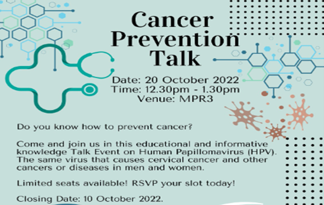 Cancer Prevention Talk