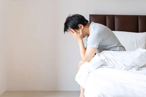 A patient experiencing distress due to erectile dysfunction
